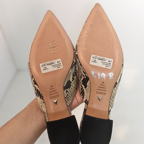 NWOT Schutz leather Dauani shoes - Picture 13 of 16